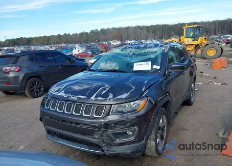 2021 Jeep Compass Limited Fwd z USA, uszkodzony, nr VIN 3C4NJCCB6MT511576